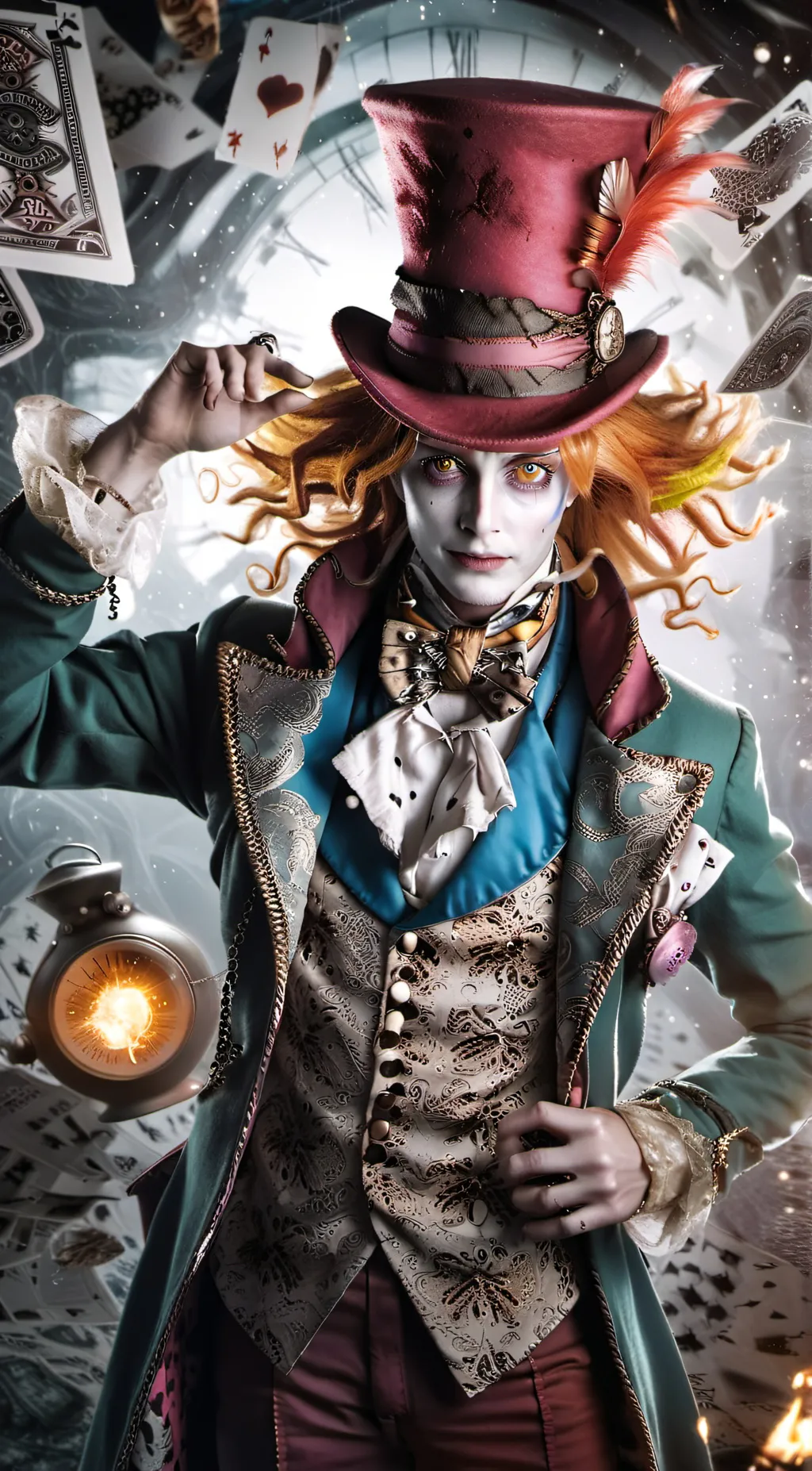 ai character: Mad Hatter background
