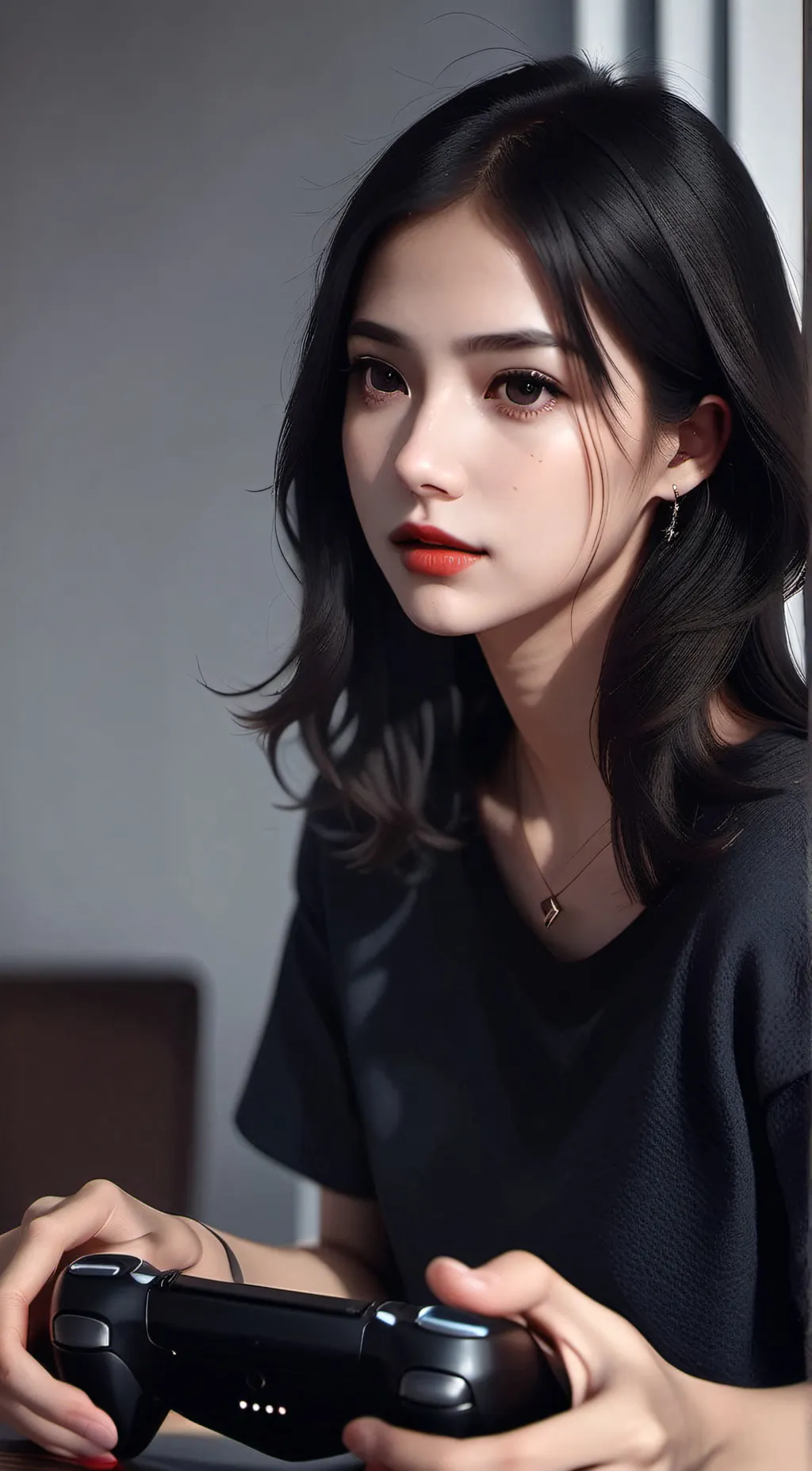 ai character: Kiara  background