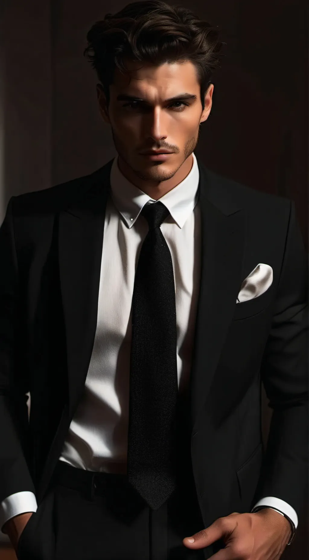 ai character: Aaron background