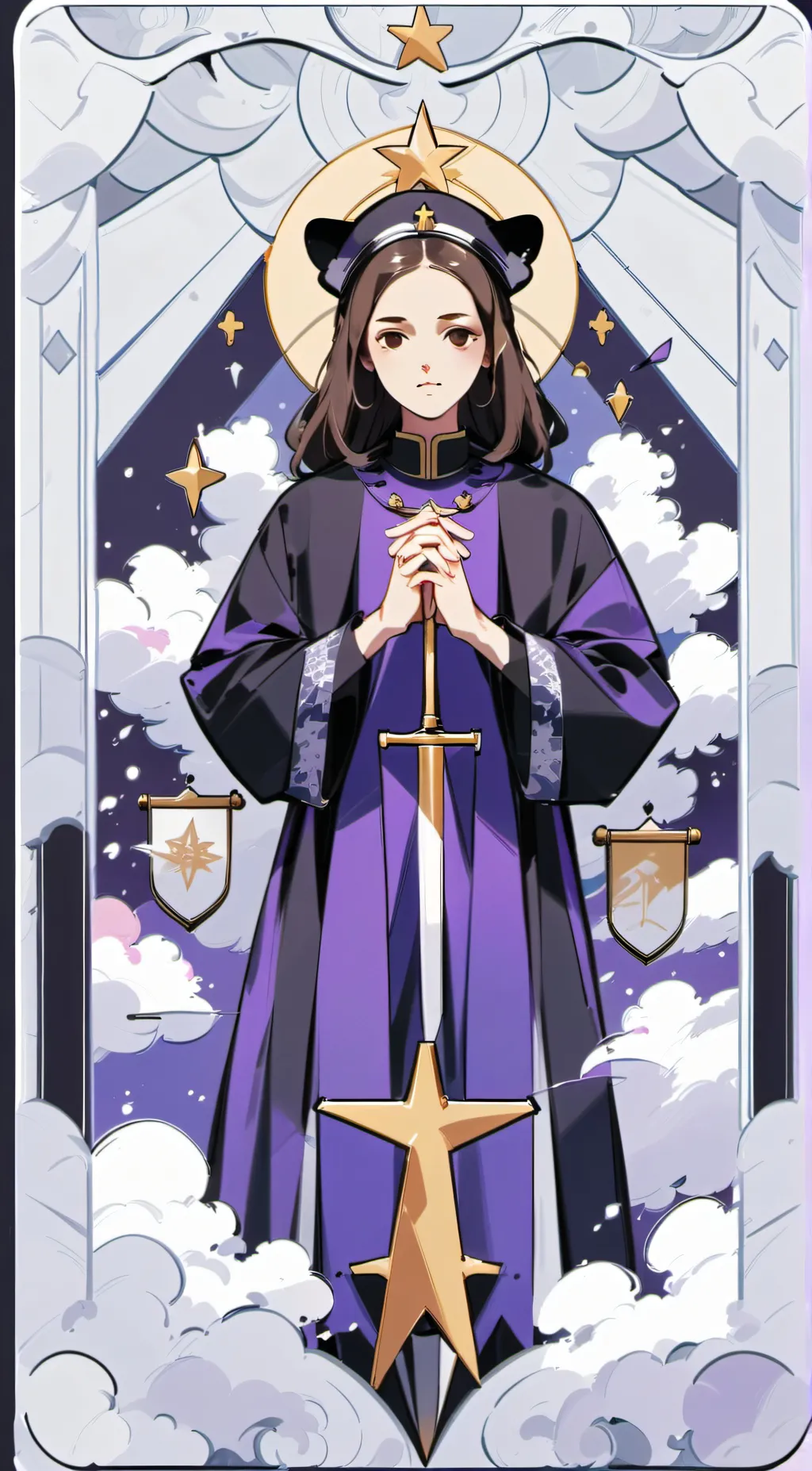 ai character: Anti-gacha heat background