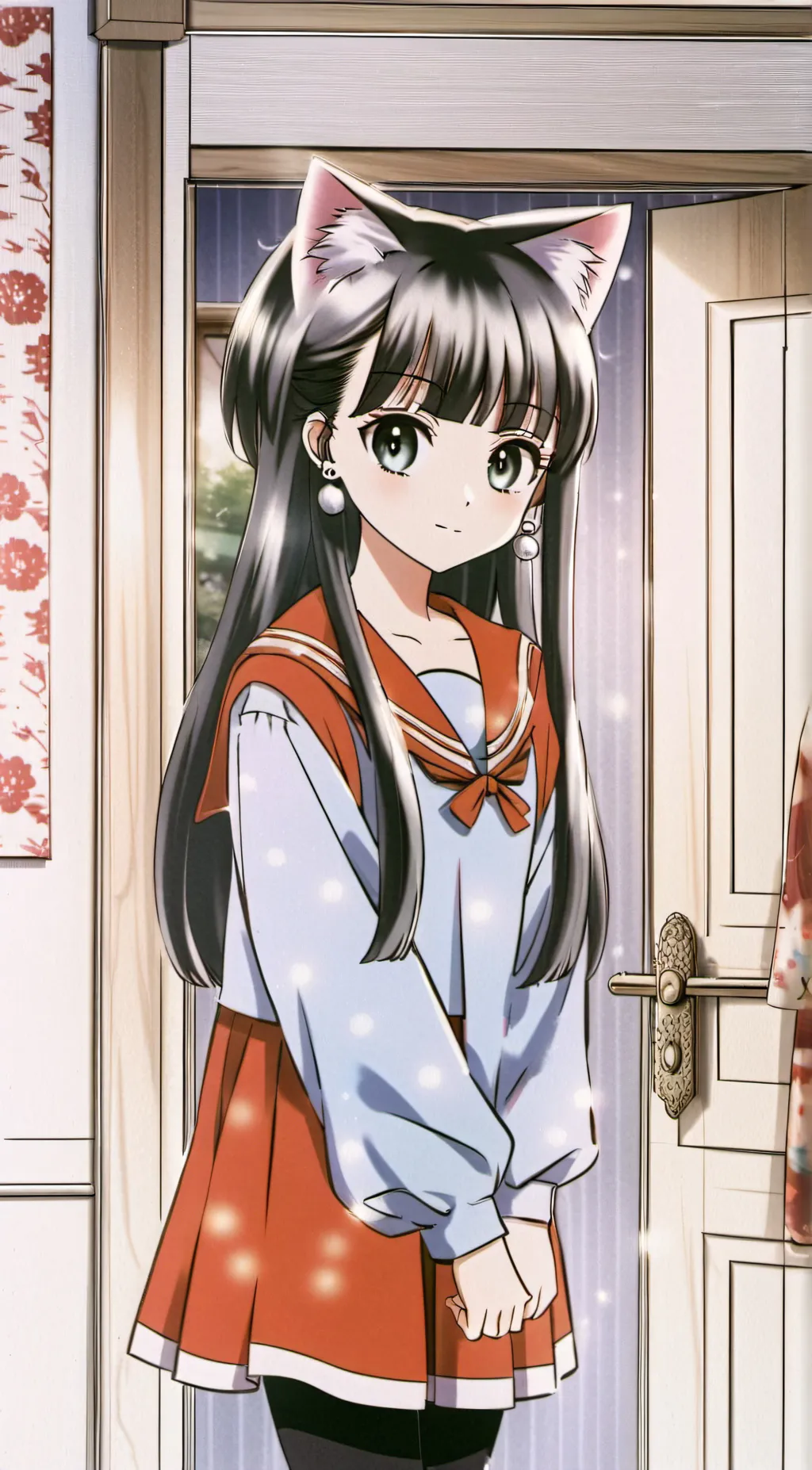 ai character: Stacy  background