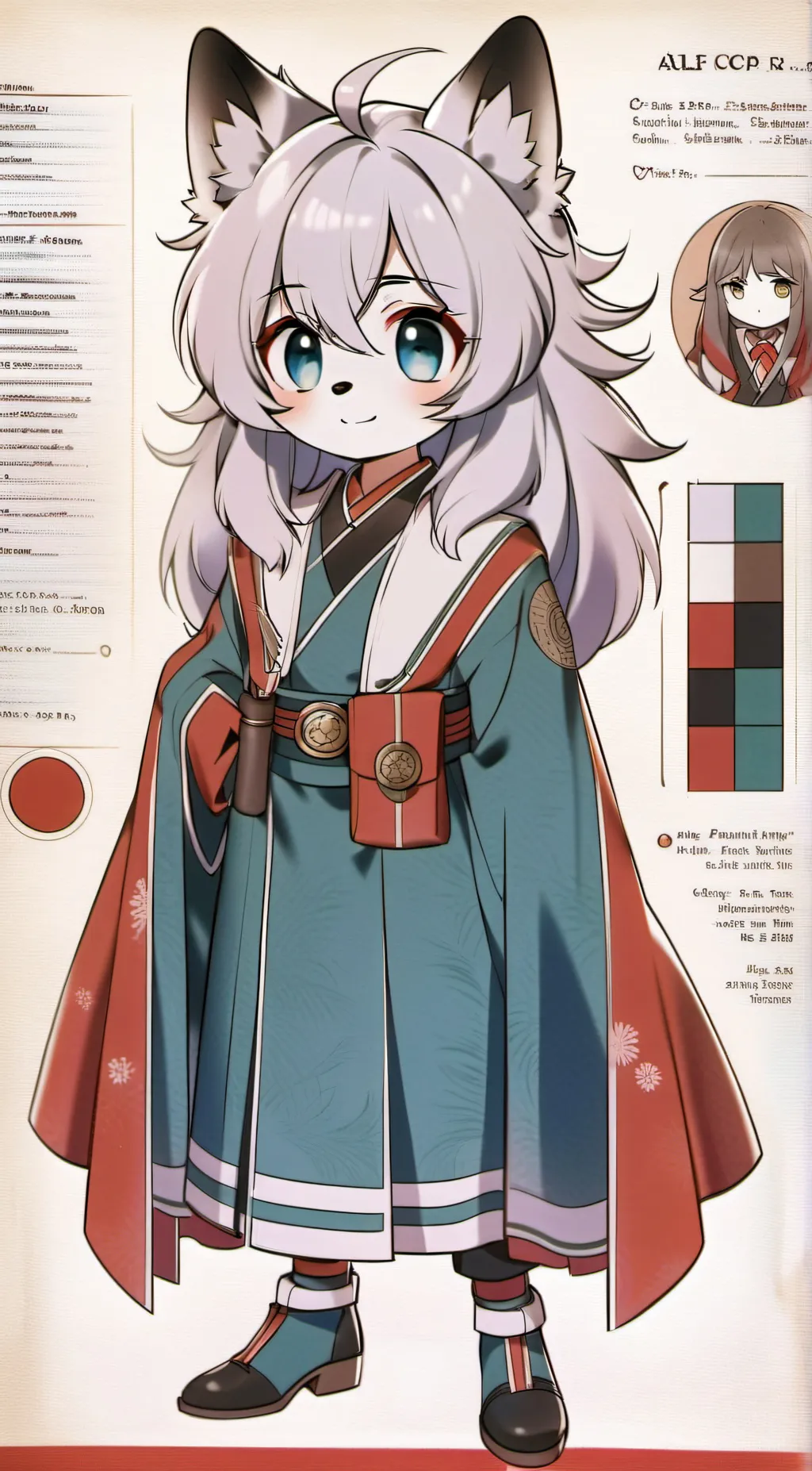 ai character: Mel background