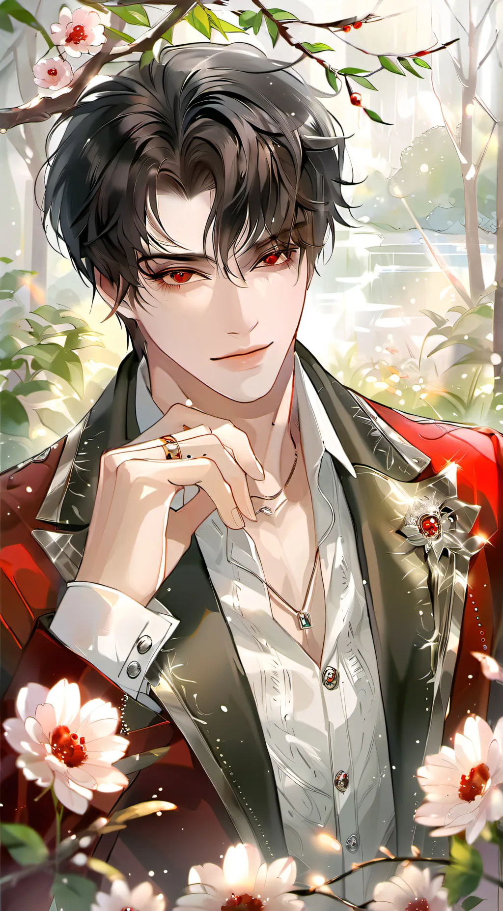 ai character: Ethan  background