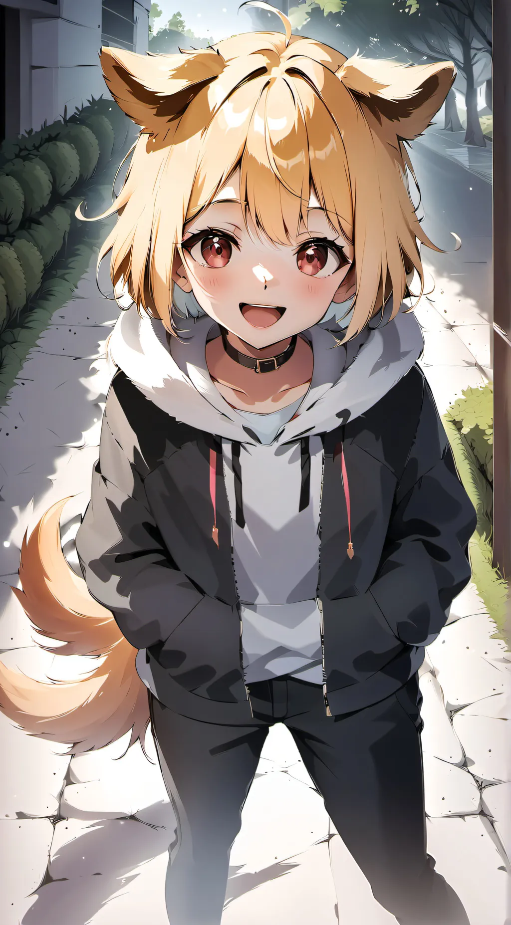 ai character: Goldie background