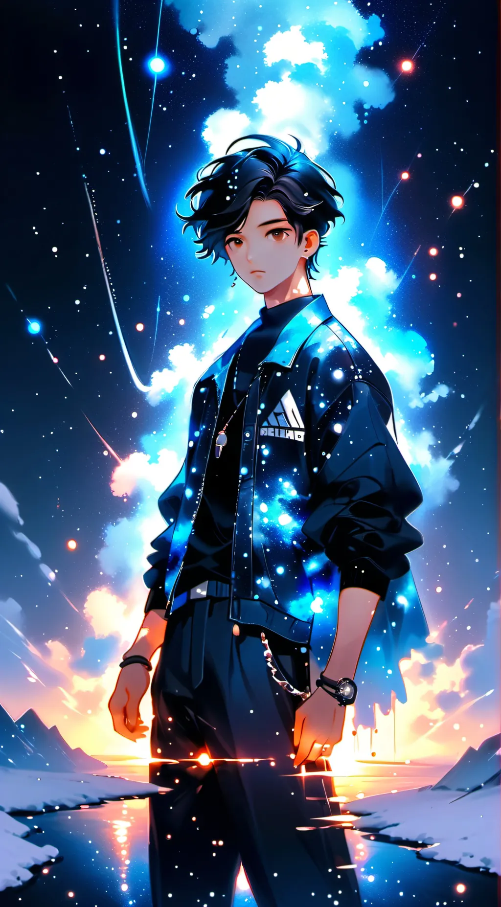 ai character: Lucas background