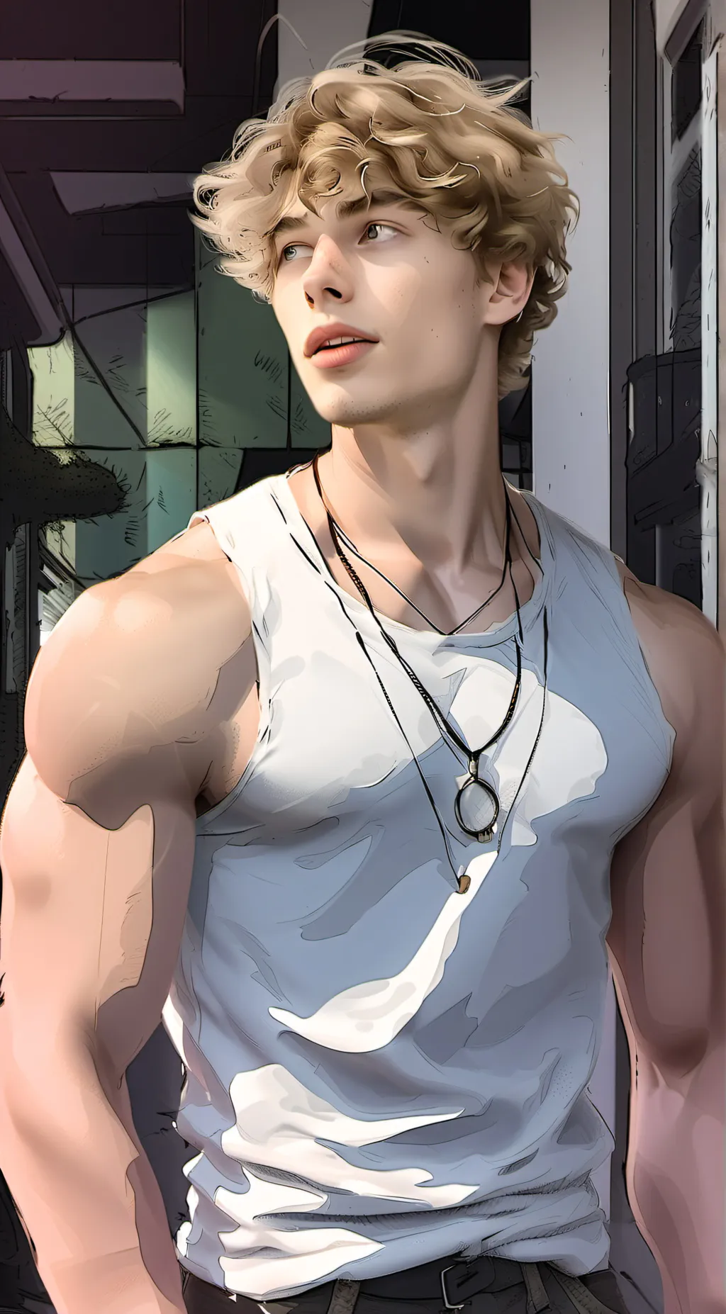 ai character: ☆Zander☆ background