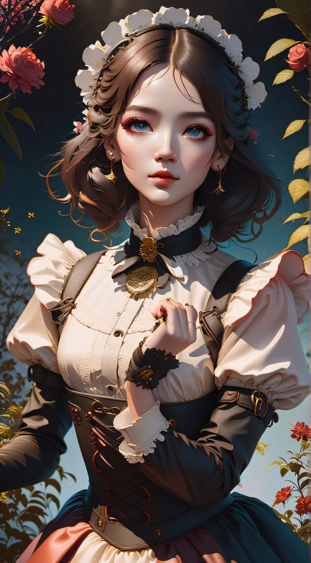 ai character: Maid Ella background