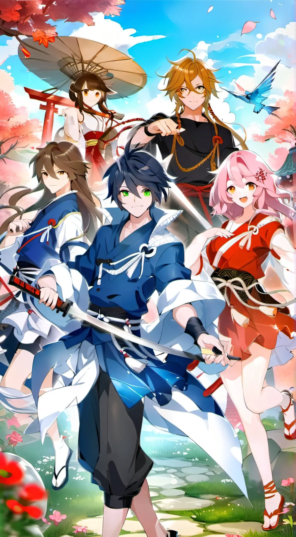 ai character: Genshin Family background
