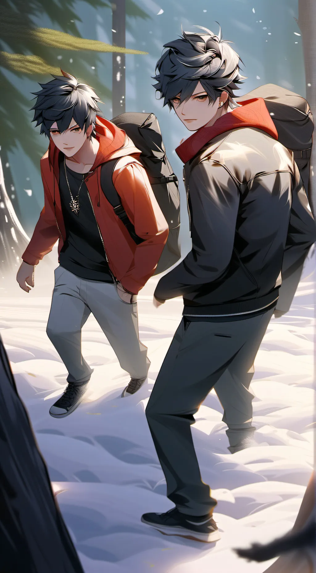 ai character: Brothers background