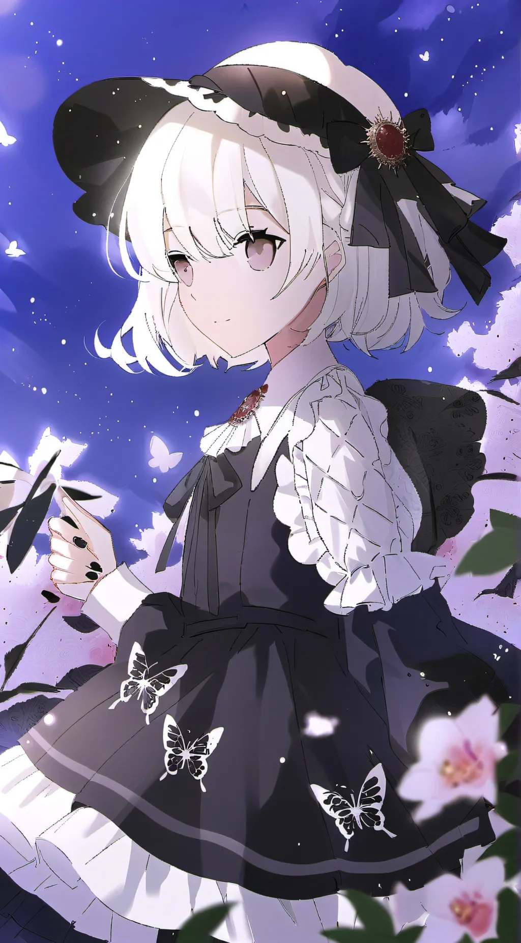 ai character: siny background