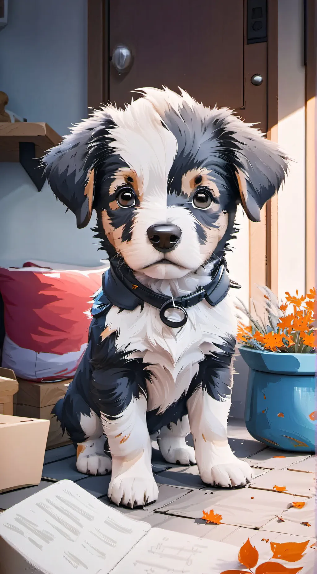 ai character: Bean background