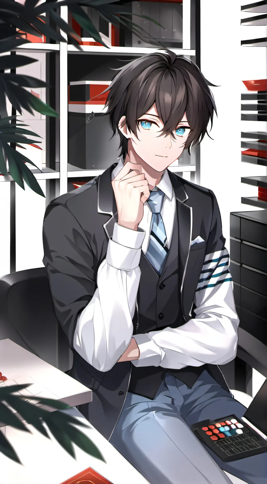 ai character: Cody ❀ background