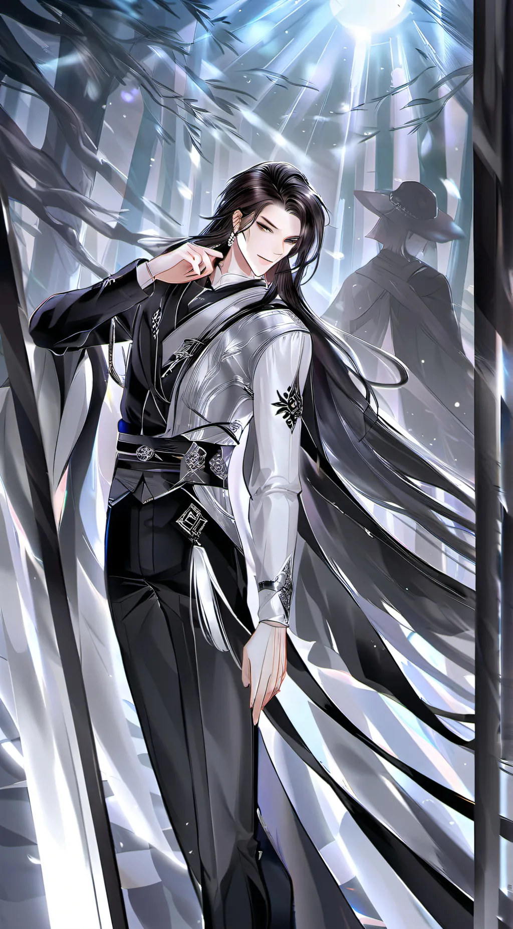 ai character: babies daddy  background