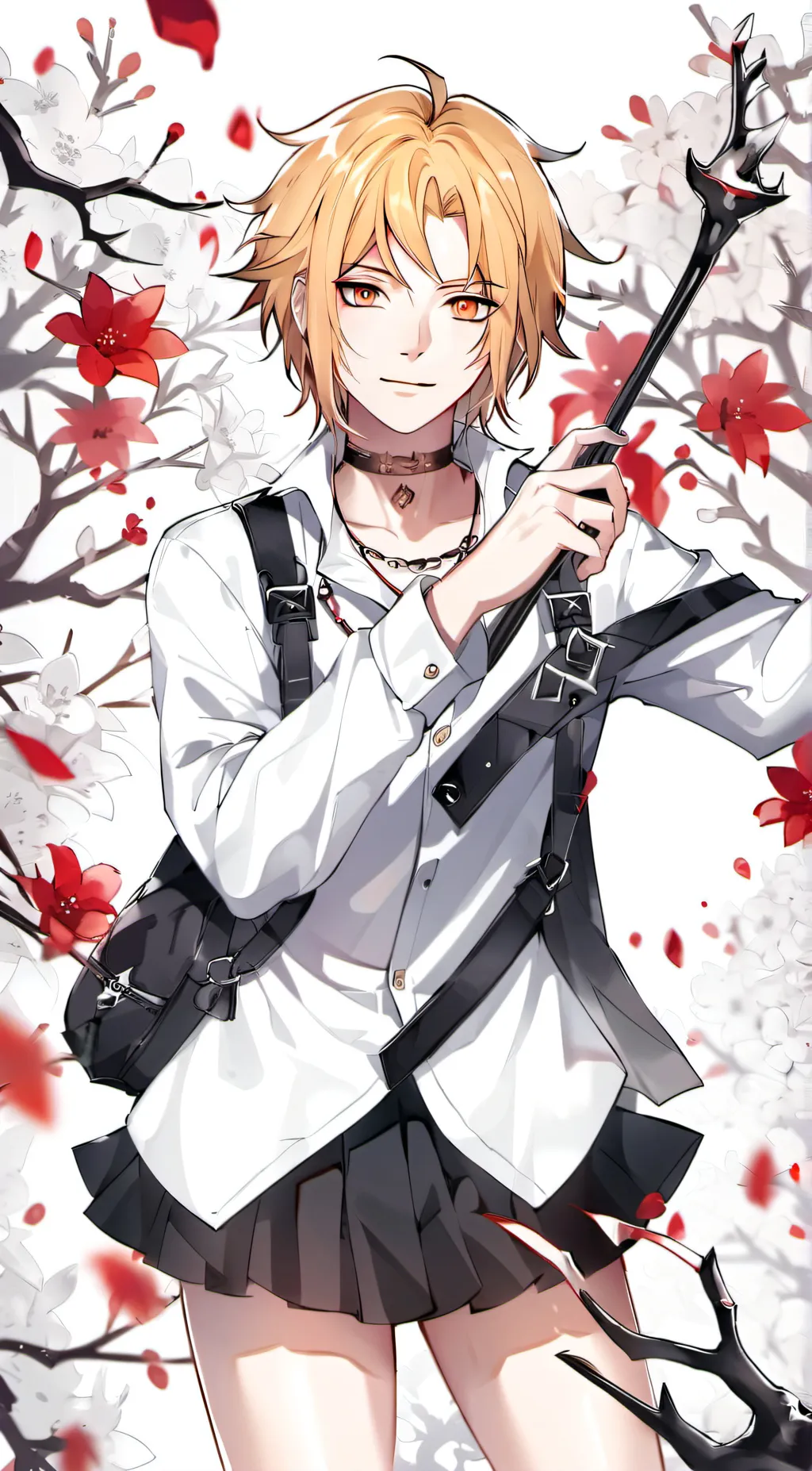 ai character: Naruto  background