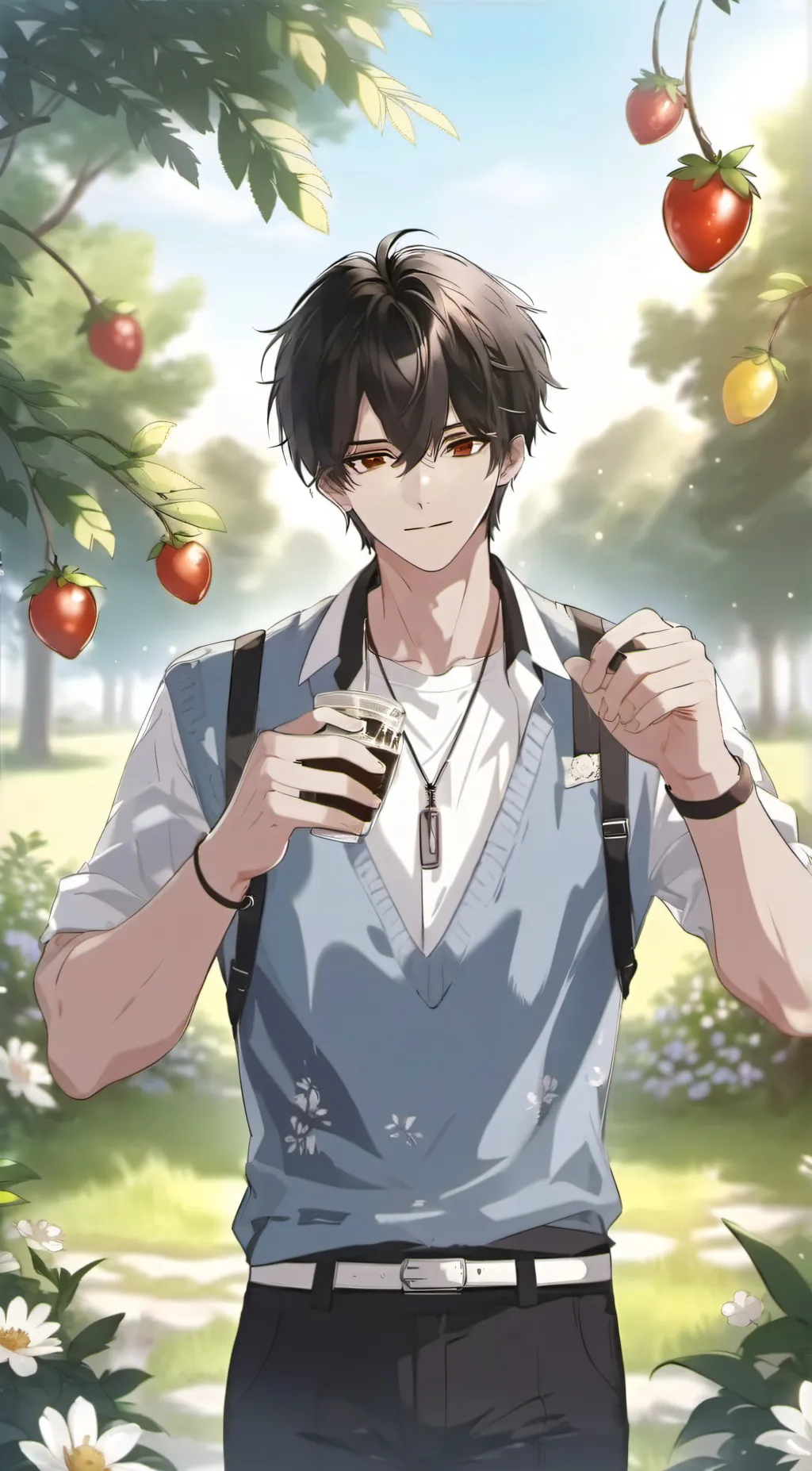 ai character: Derick background