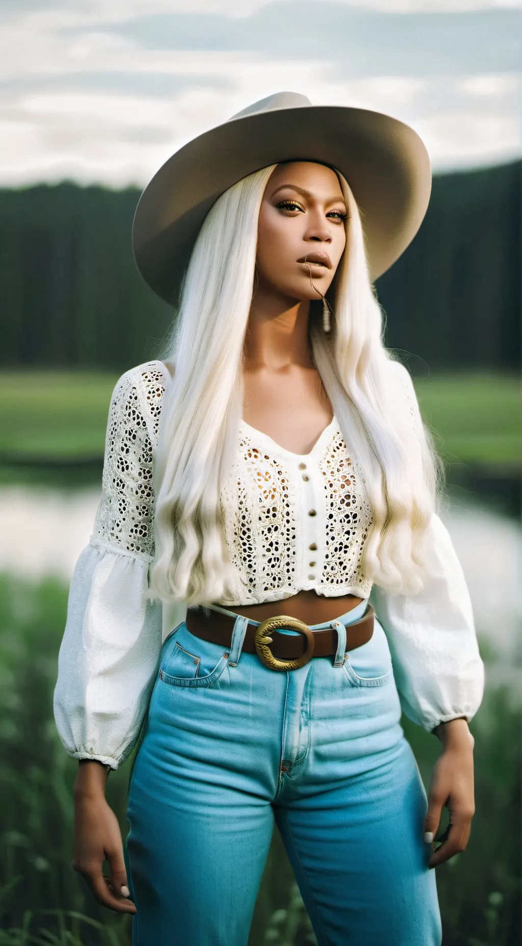 ai character: Beyoncé Knowles background
