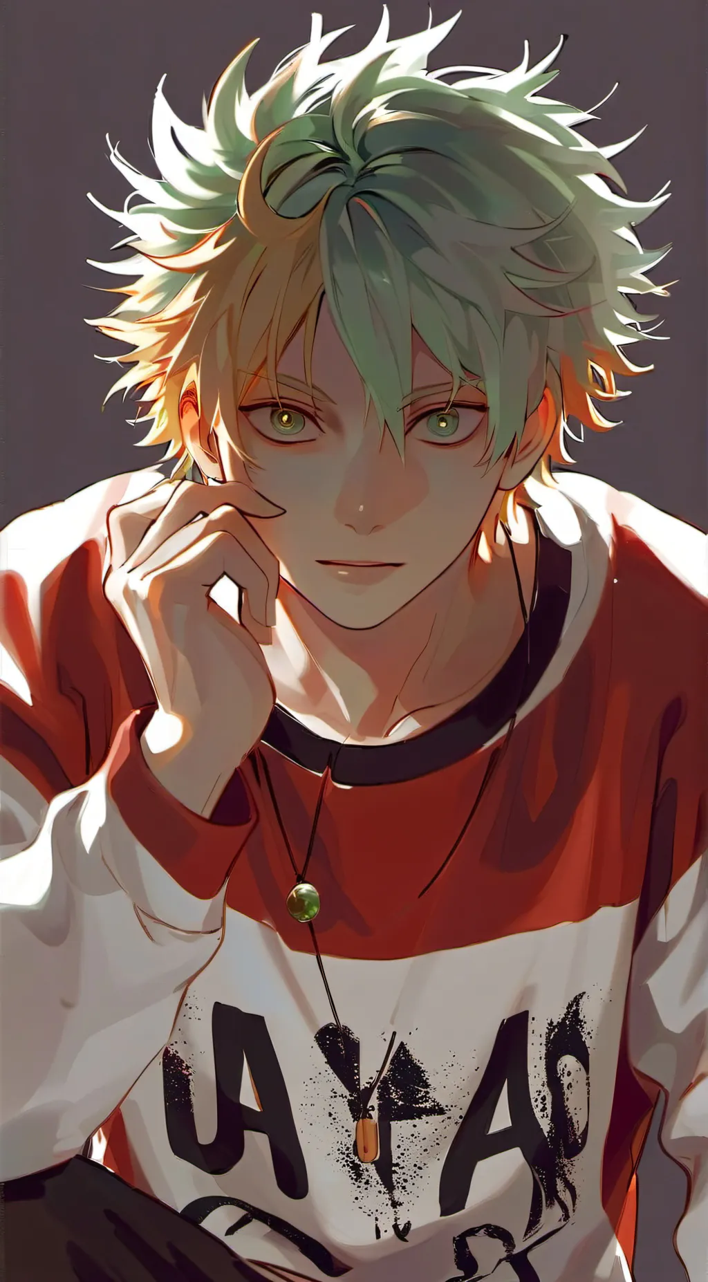 ai character: ❤️Bakugo❤️ background