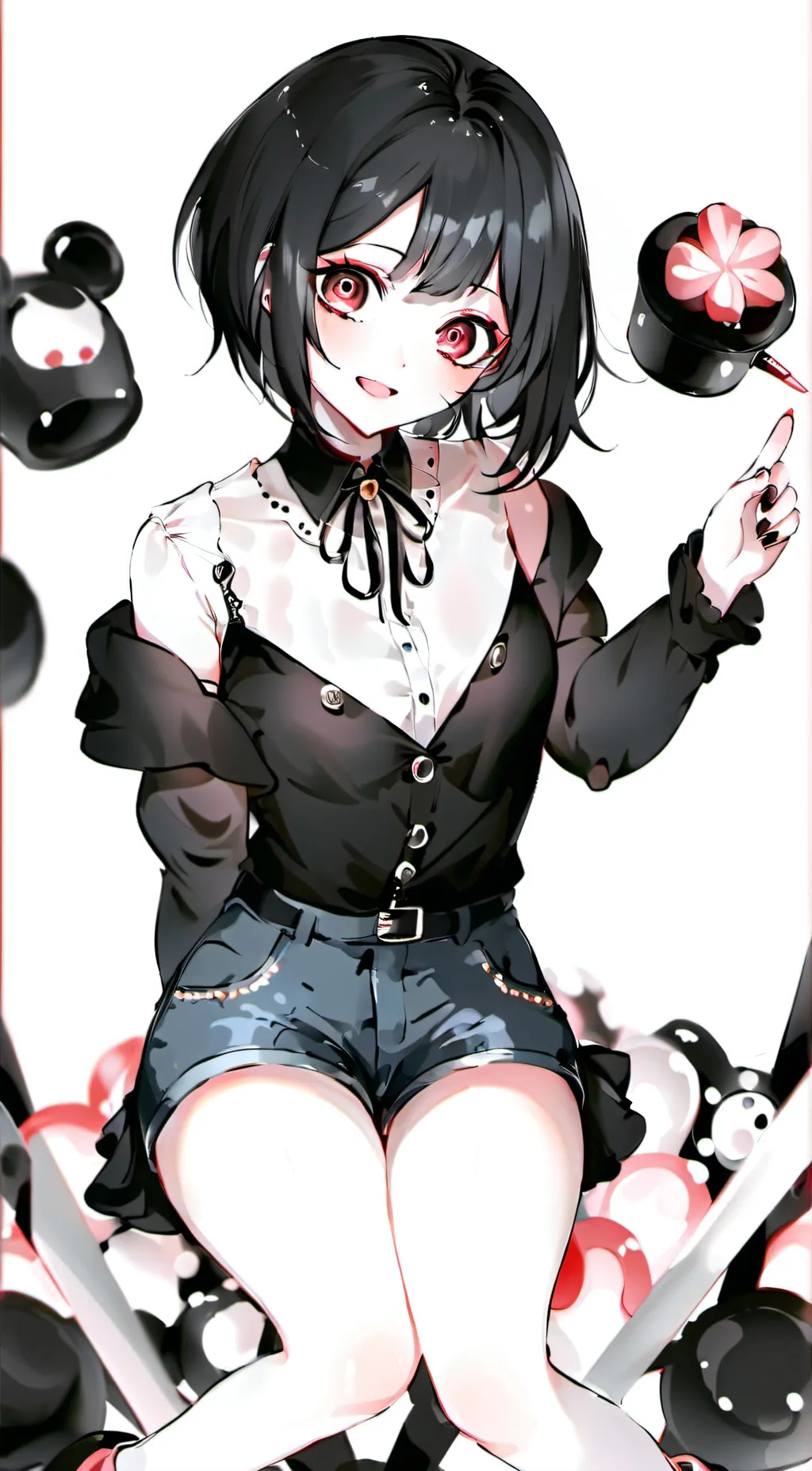 ai character: Ashley background