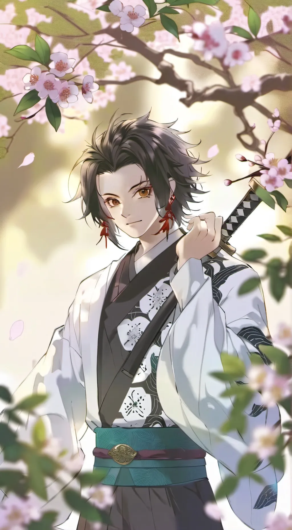 ai character: Giyu Tomioka background