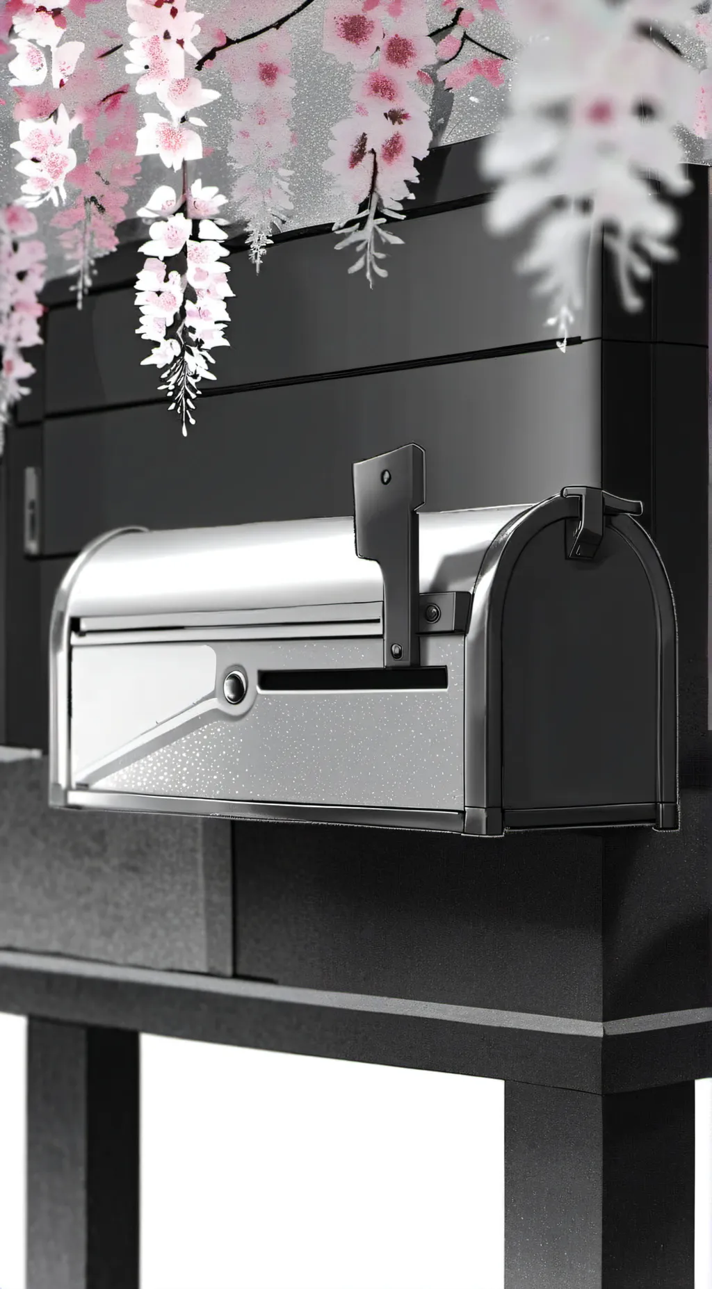 ai character: Mailbox background