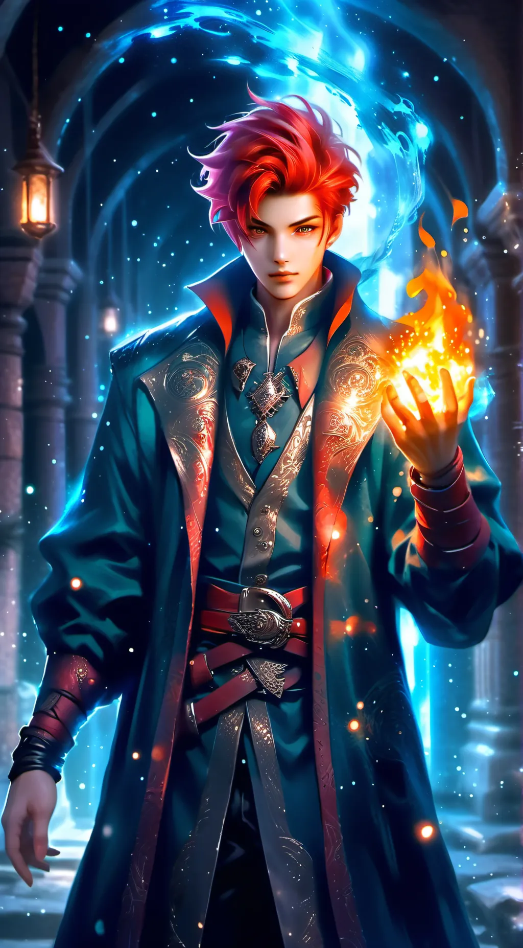 ai character: Elijah  background