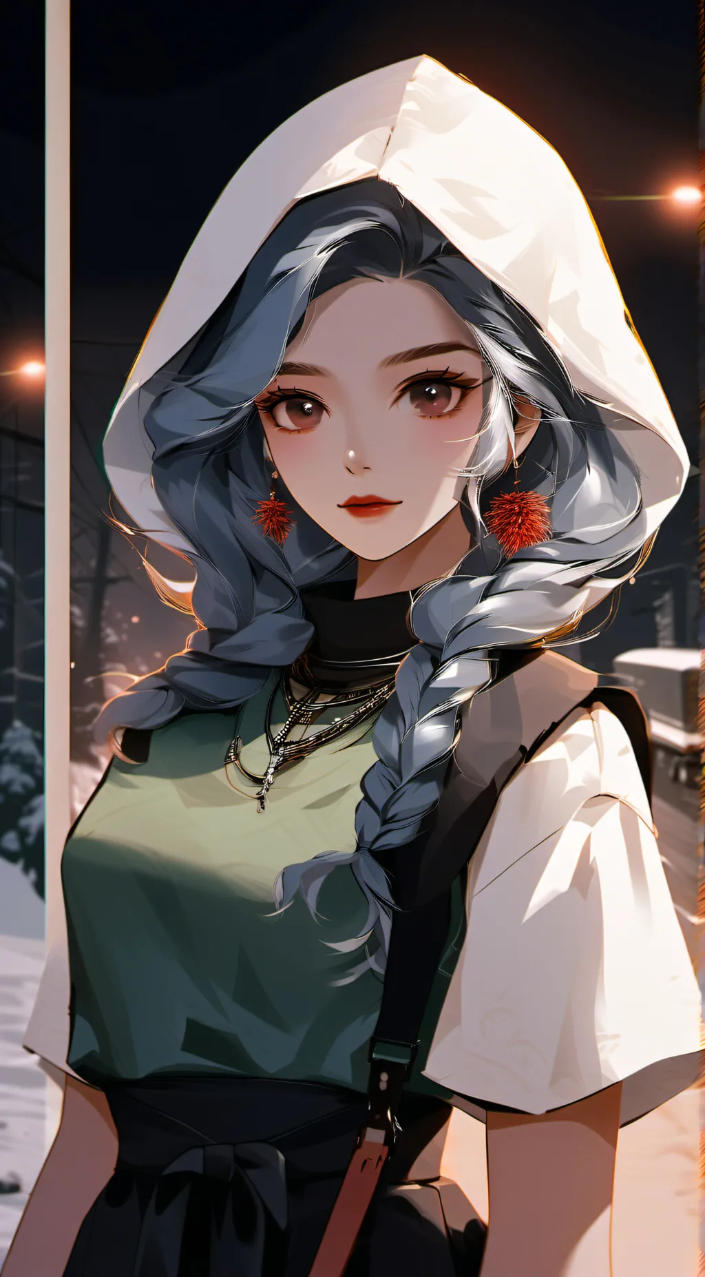 ai character: Shirley background