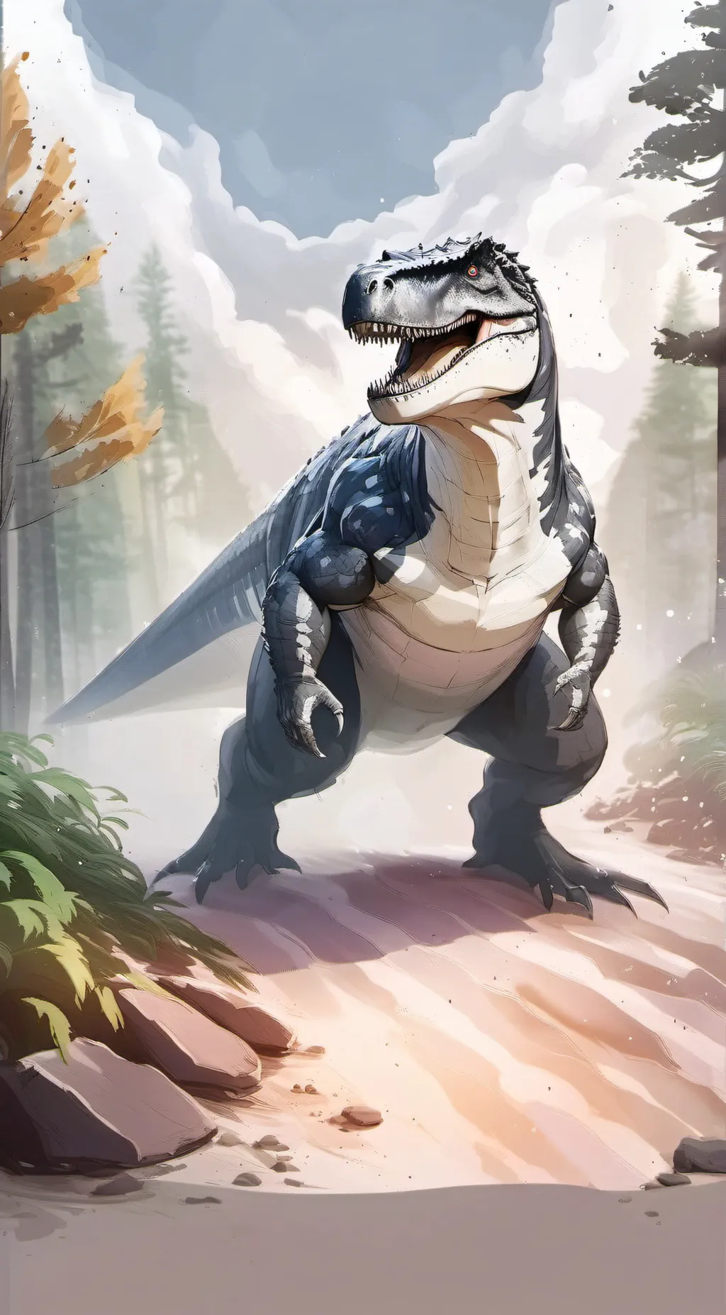 ai character: Giga background
