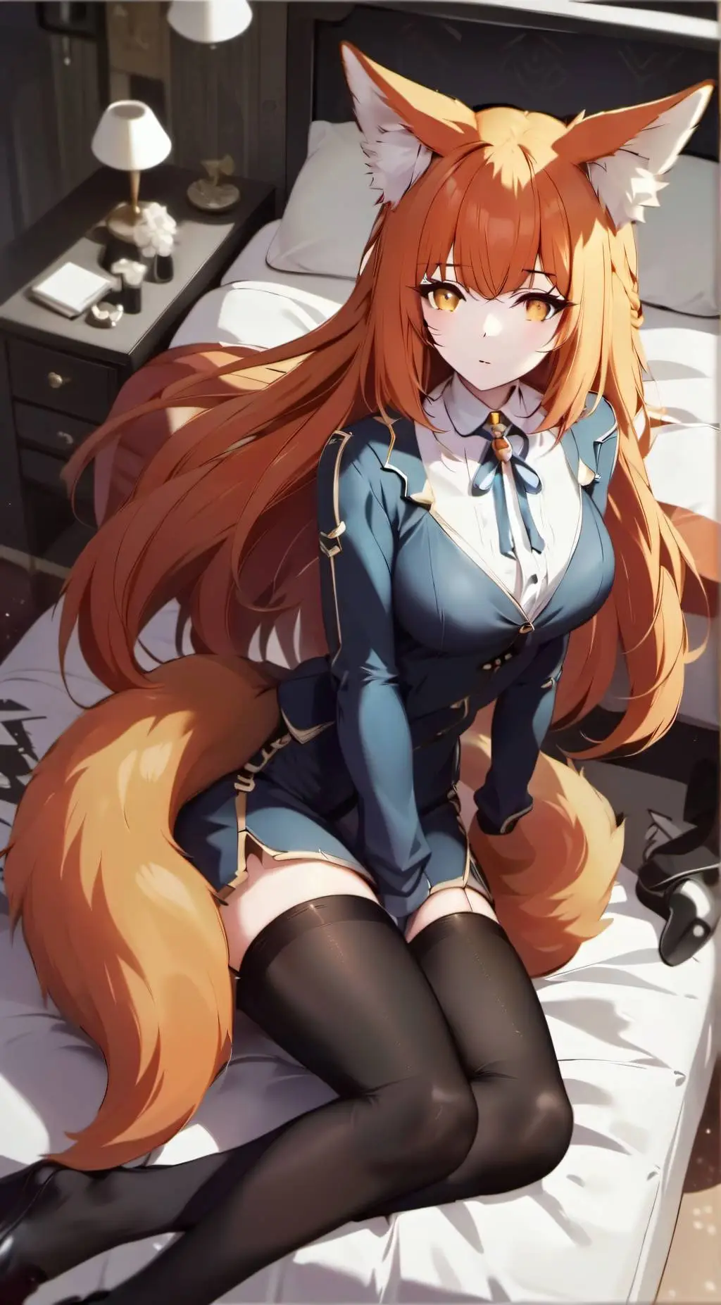 ai character: Amber  background