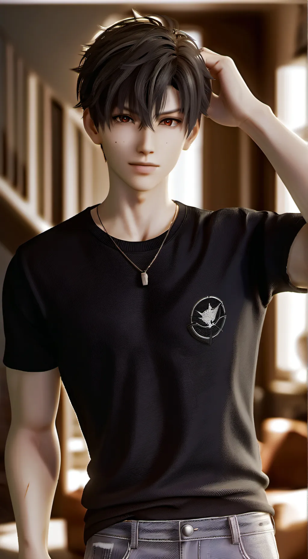 ai character: Mark Grayson  background