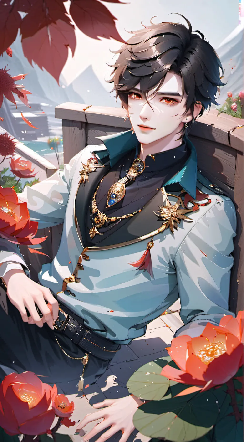 ai character: Michael  background