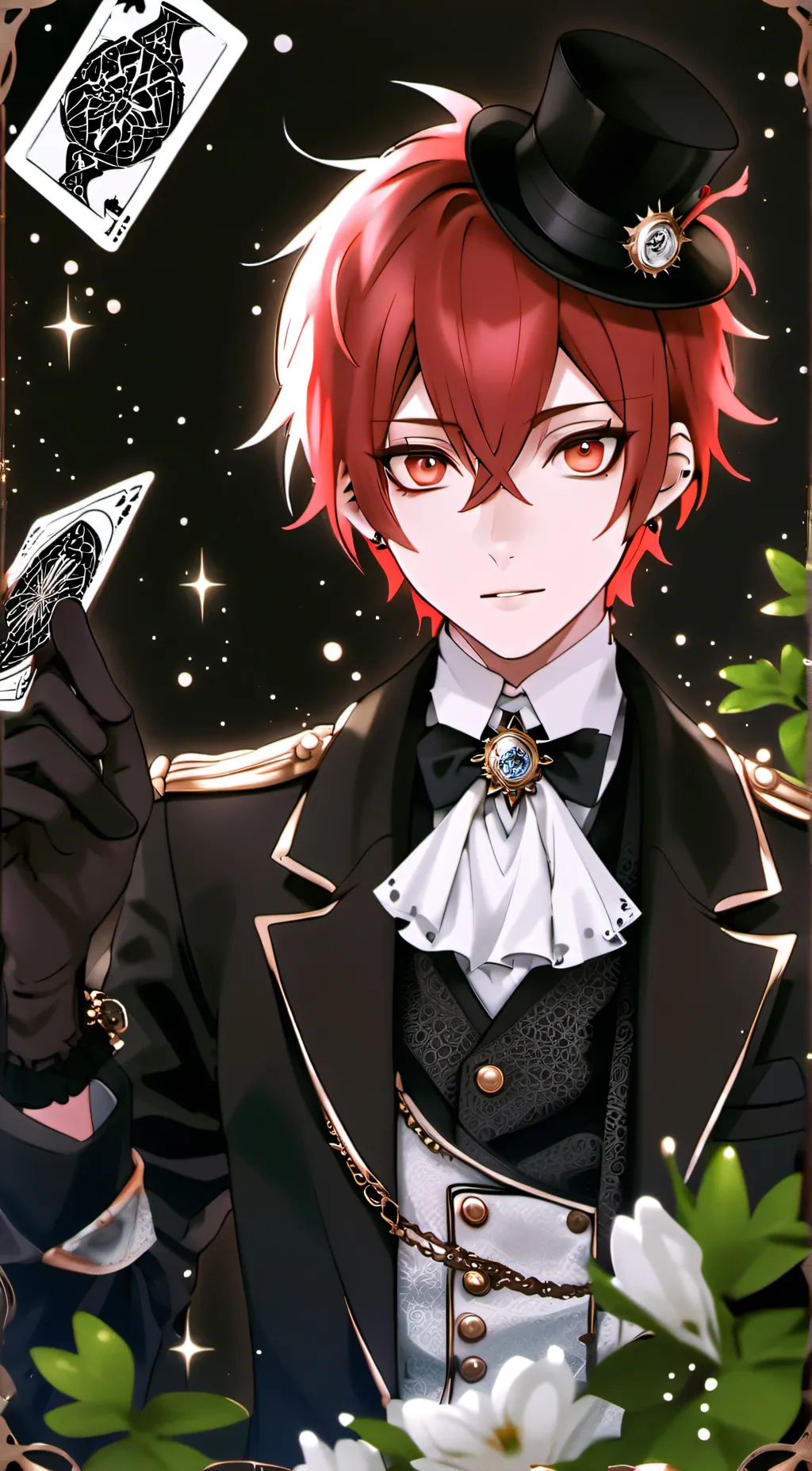 ai character: Riddle Rosehearts  background