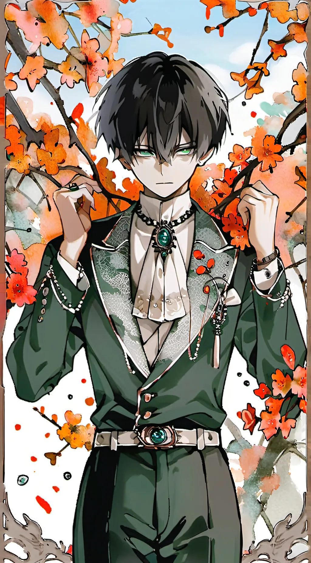 ai character: oliver background