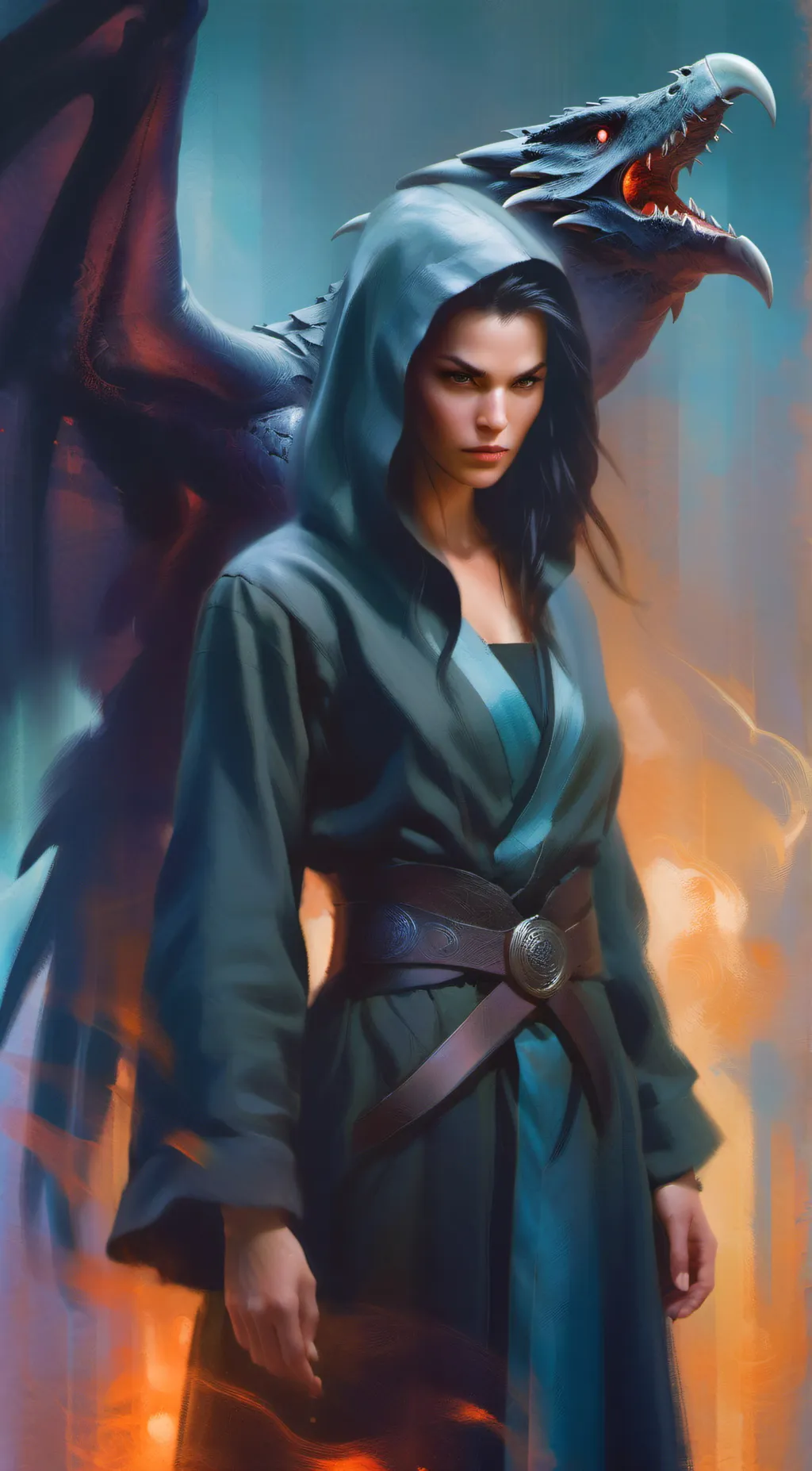 ai character: Charlotte Drake background