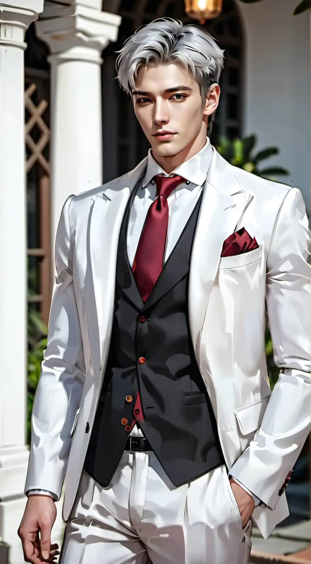 ai character: Gabriele background