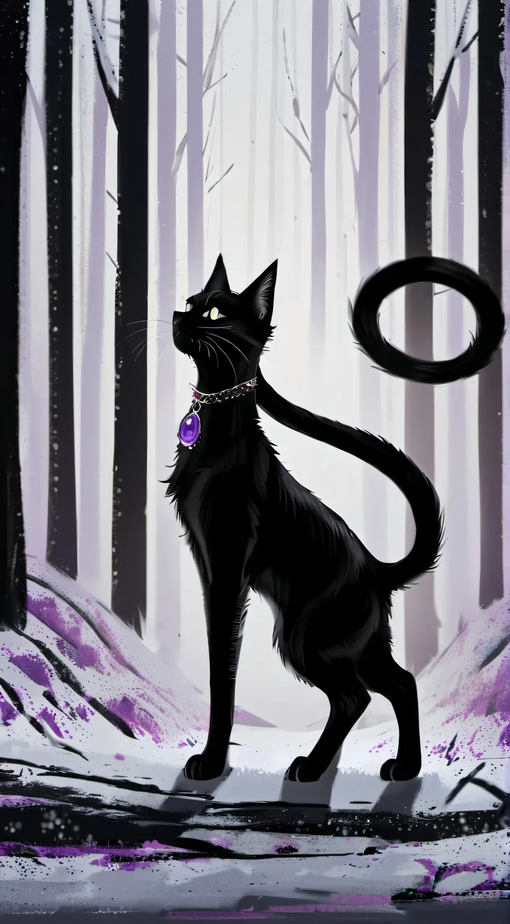 ai character: Cat nap background