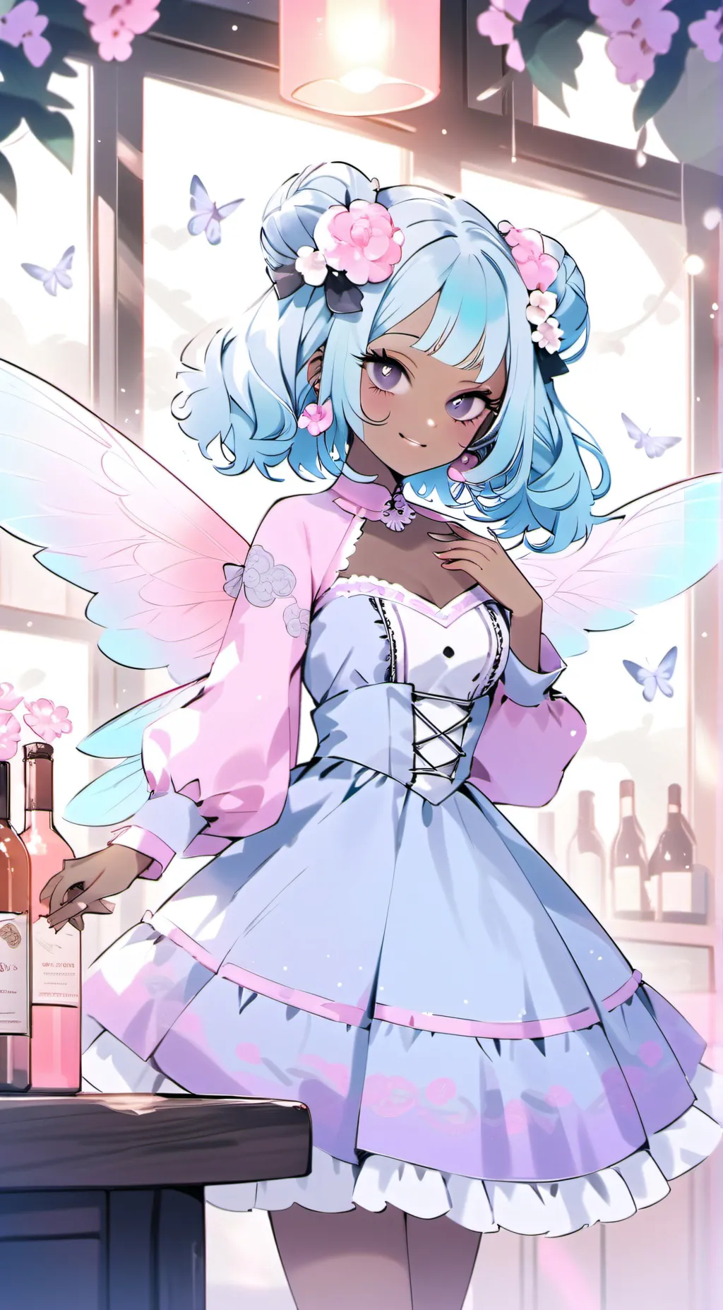 ai character: Nova Isla background