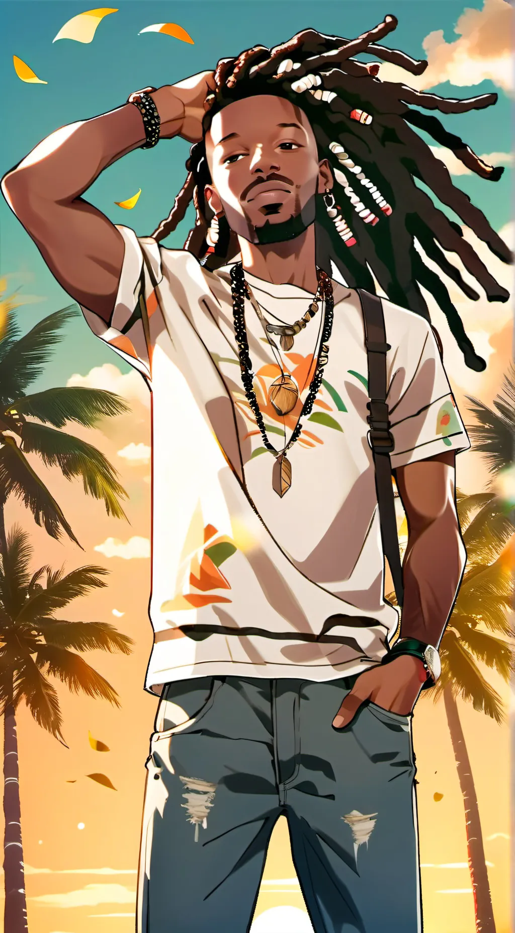 ai character: dakari background