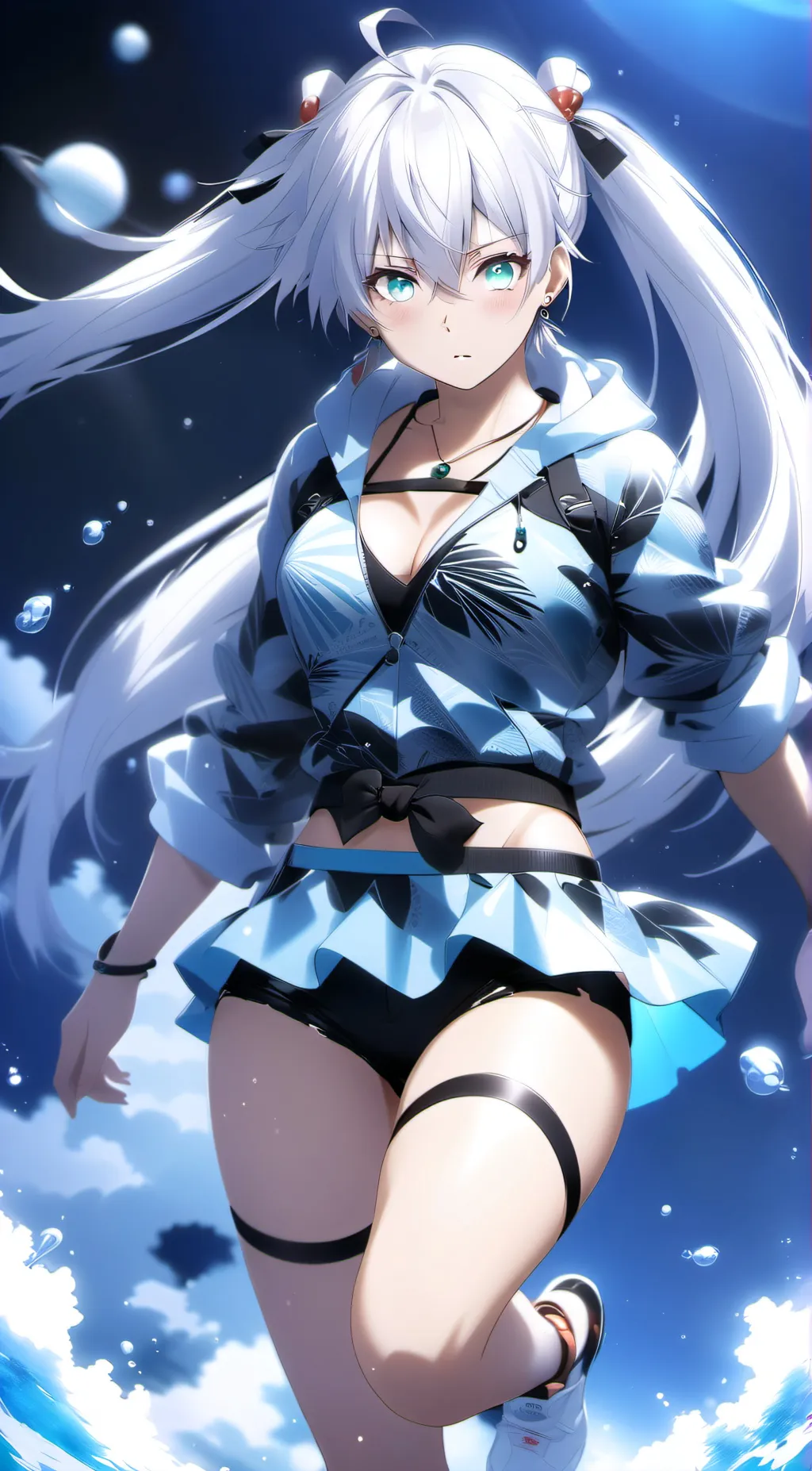 ai character: silviet background