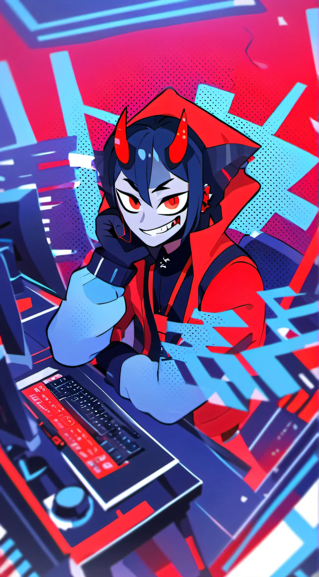ai character: Vox background