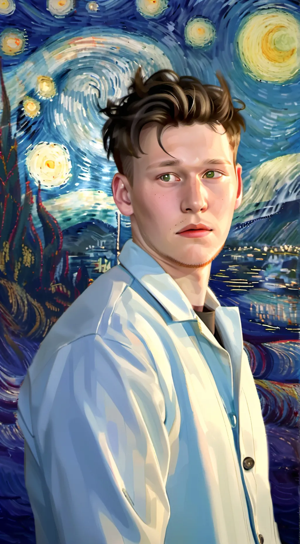 ai character: Tristan  background