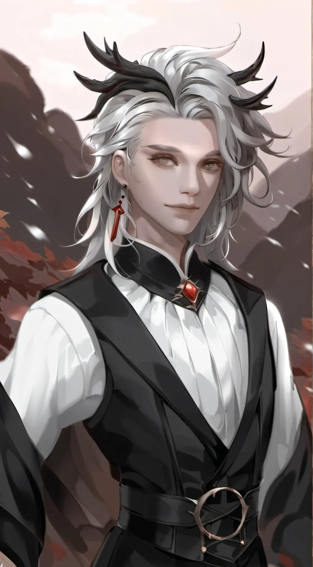 ai character: Connor the demon background