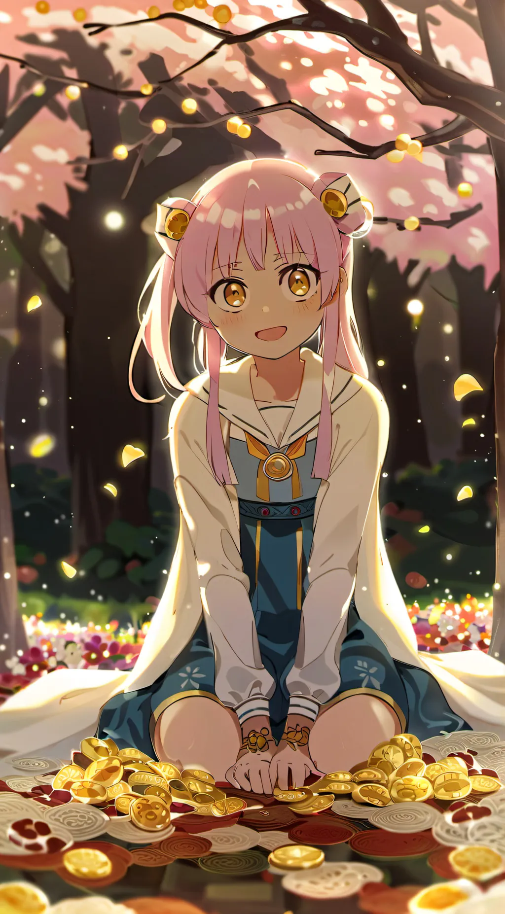ai character: tiki background