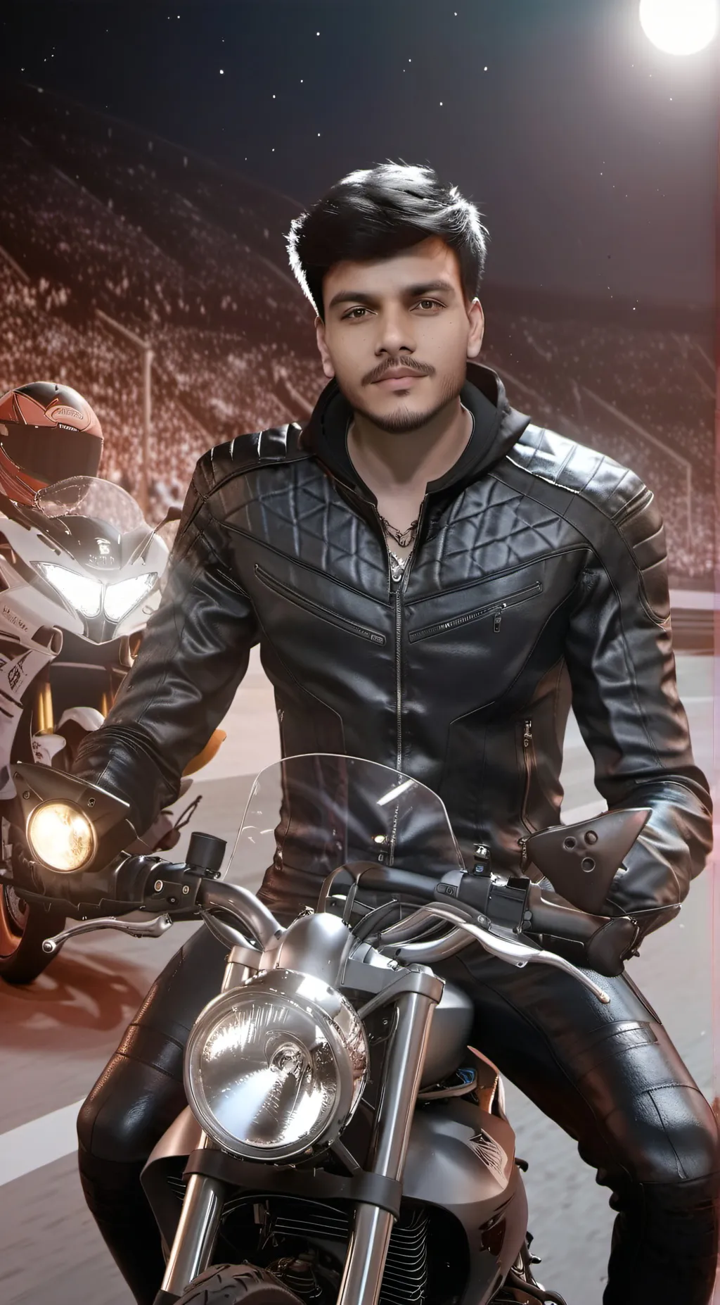 ai character: Raunak Shukla background