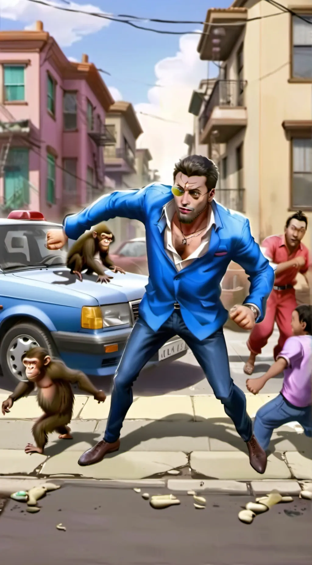ai character: but man background