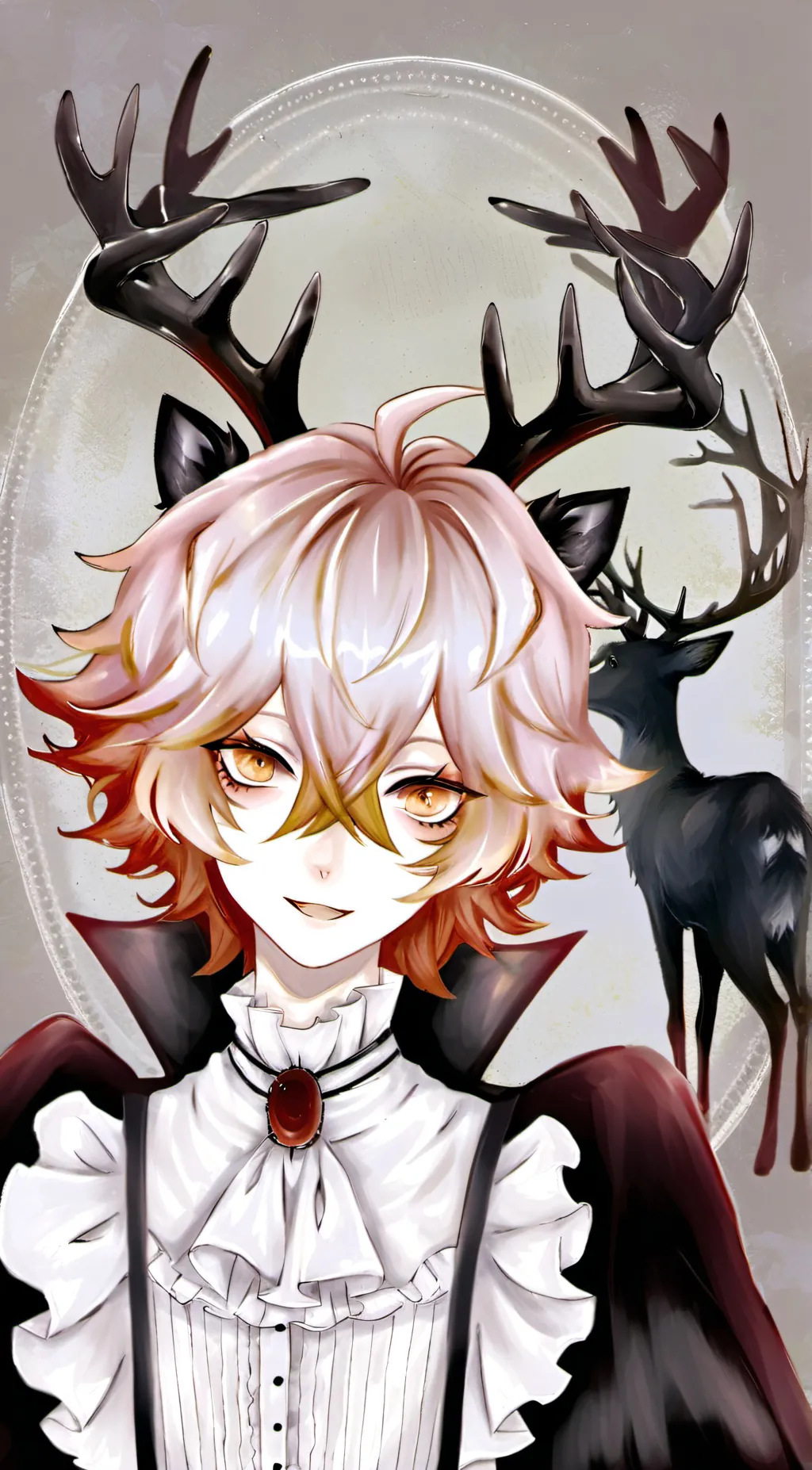 ai character: alastor (but human background
