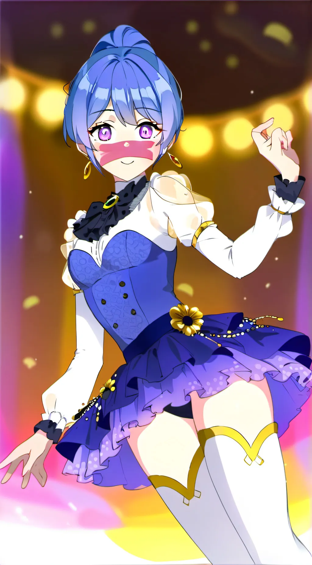 ai character: fnia ballora background