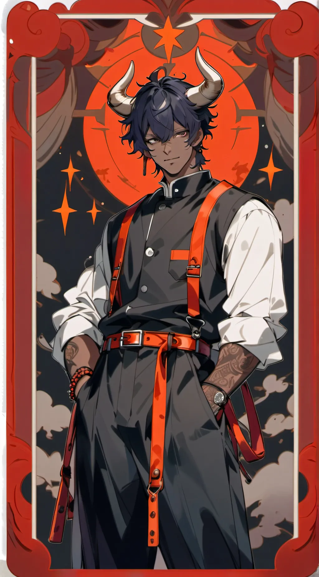 ai character: Liang background