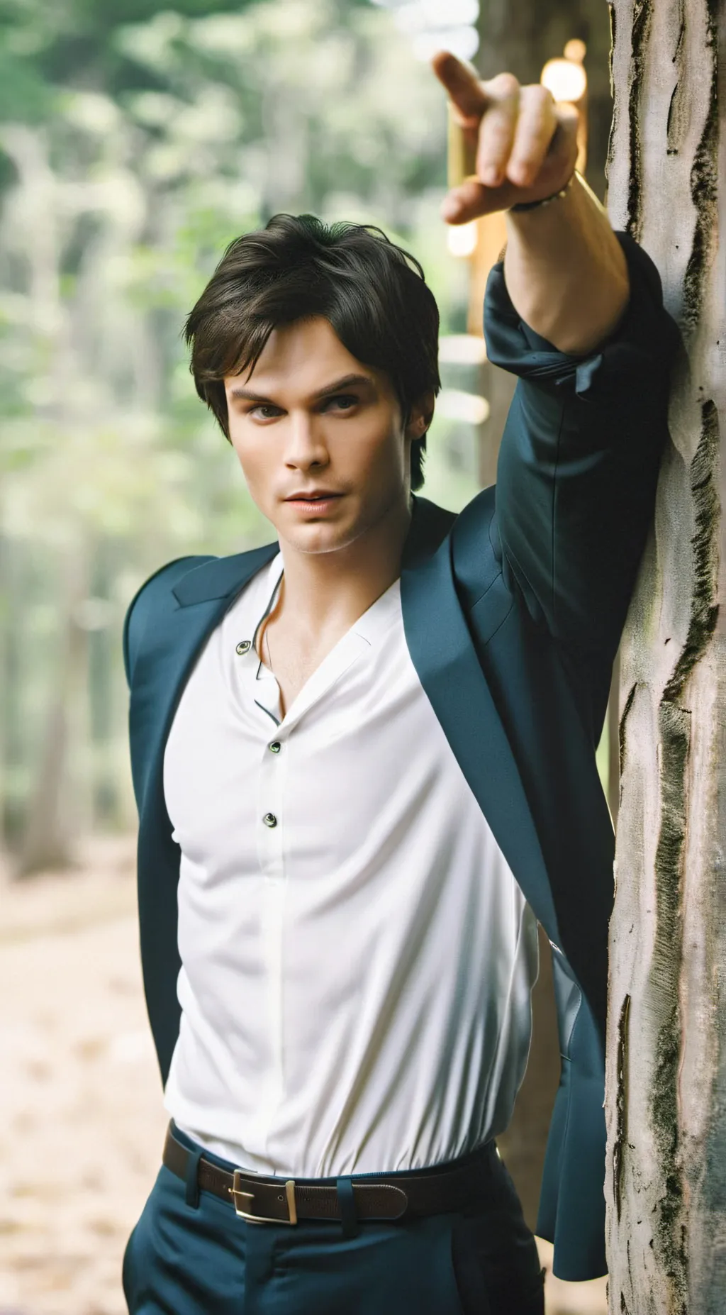 ai character: Damon Salvatore  background