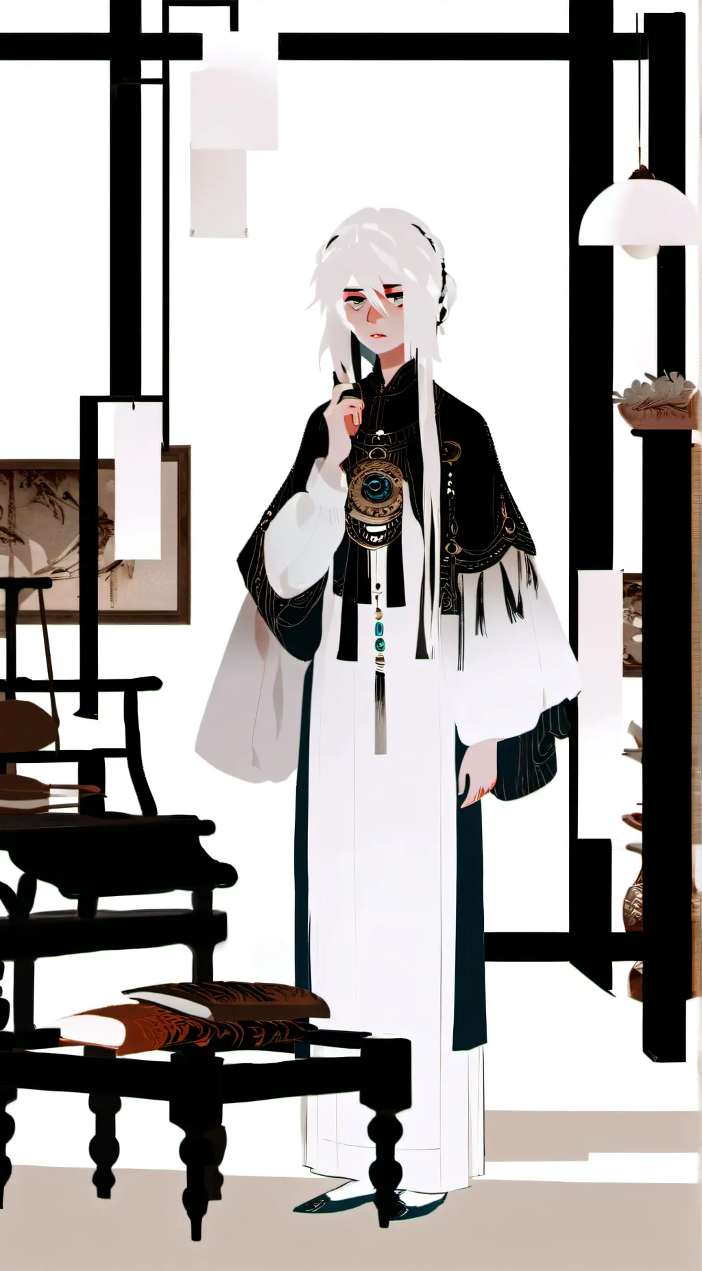 ai character: avery background