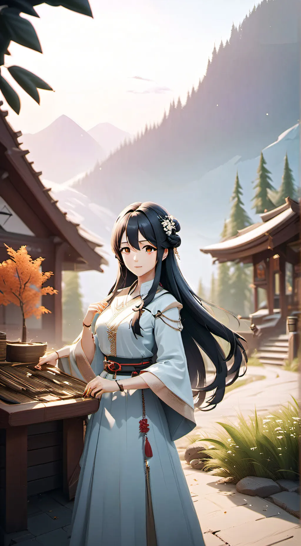 ai character: Rachel background